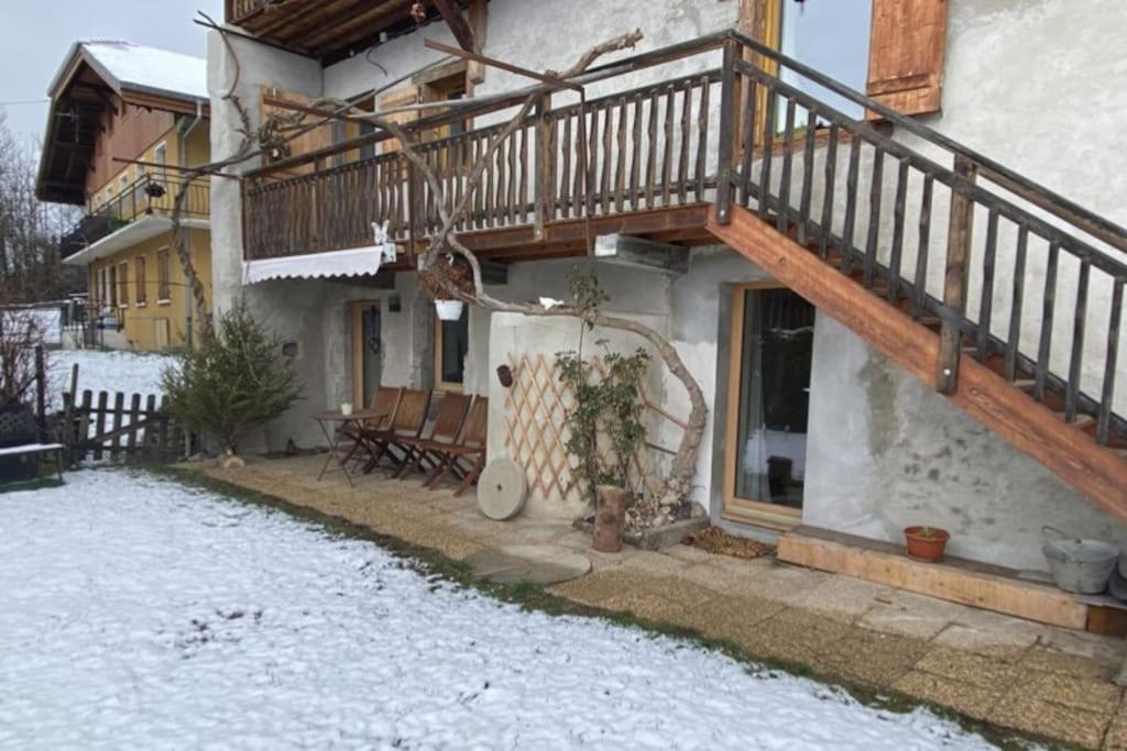Dans Hameau, Pres Des Pistes Logement De Plein Pied Au Calme Taninges Eksteriør billede